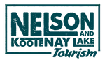 Logo for Nelson & Kootenay Lake Tourism — regional tourism organization supporting businesses like Gina’s Gelato in Nelson, BC
